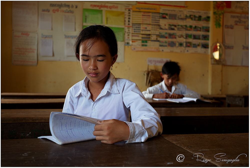 Immersed in the studio!