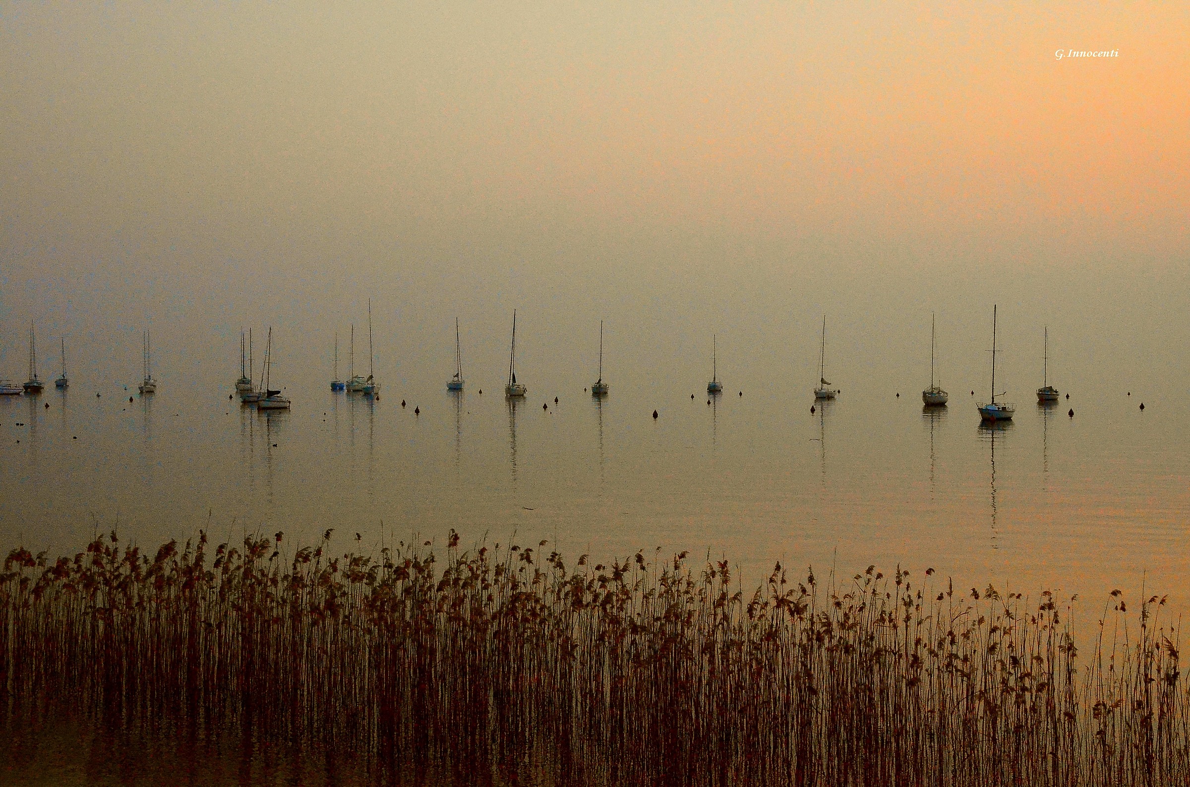 sunset boat (Lake Garda)