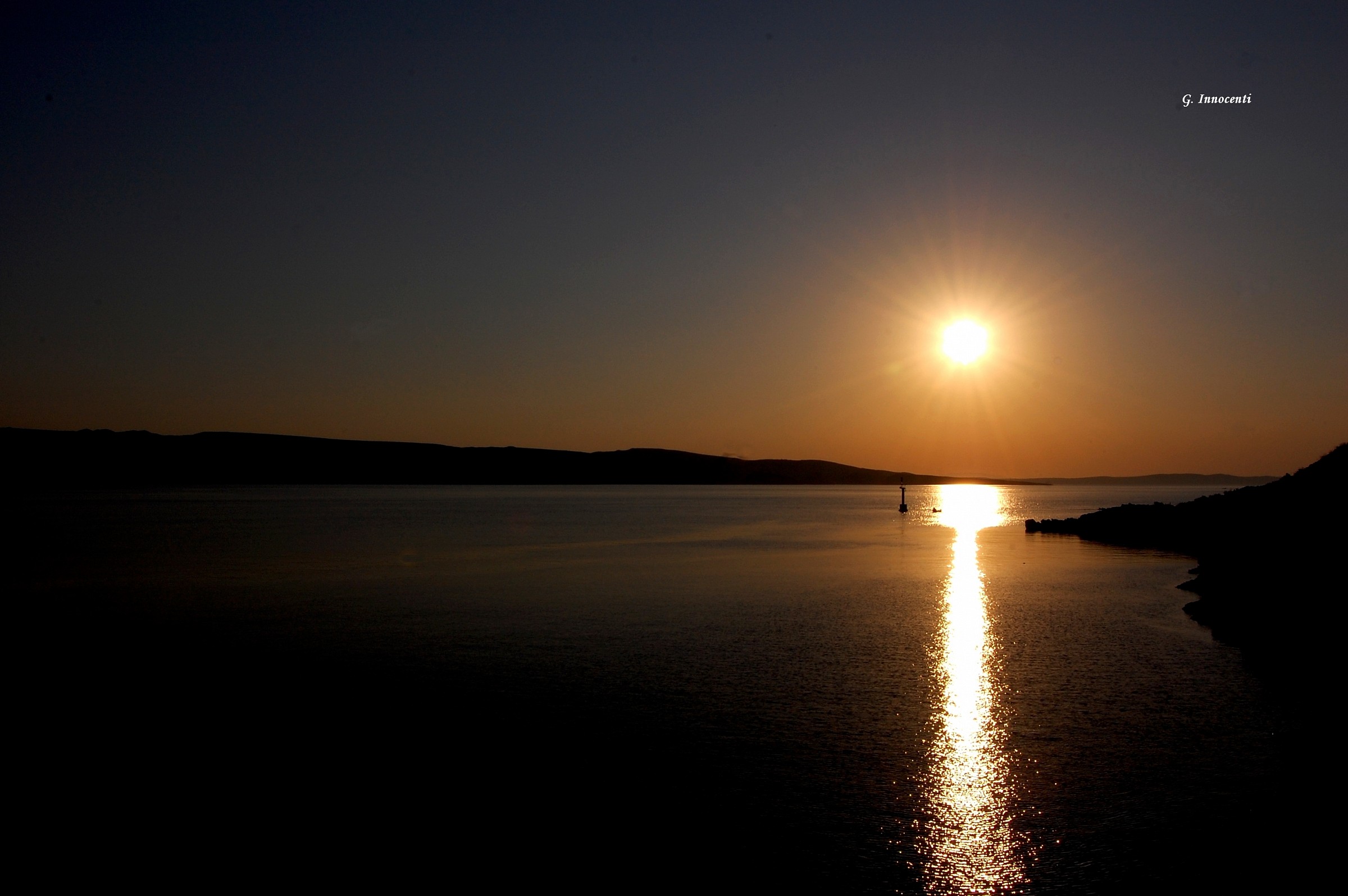 sunset island Pag (Croatia)