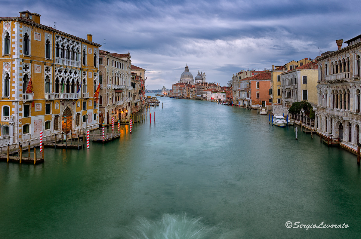 I was hoping for a colorful sunrise ...