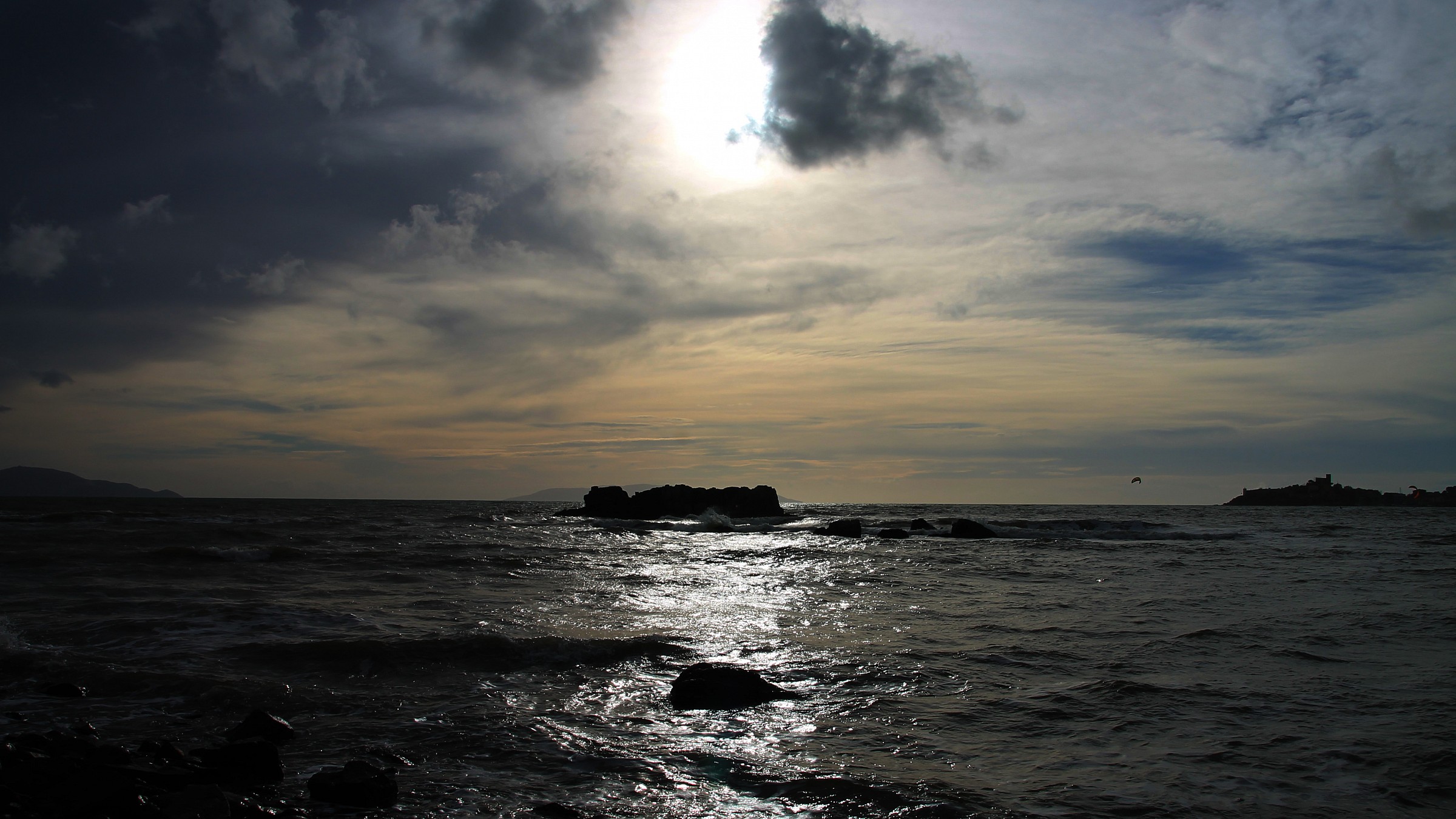 Controluce a Talamone