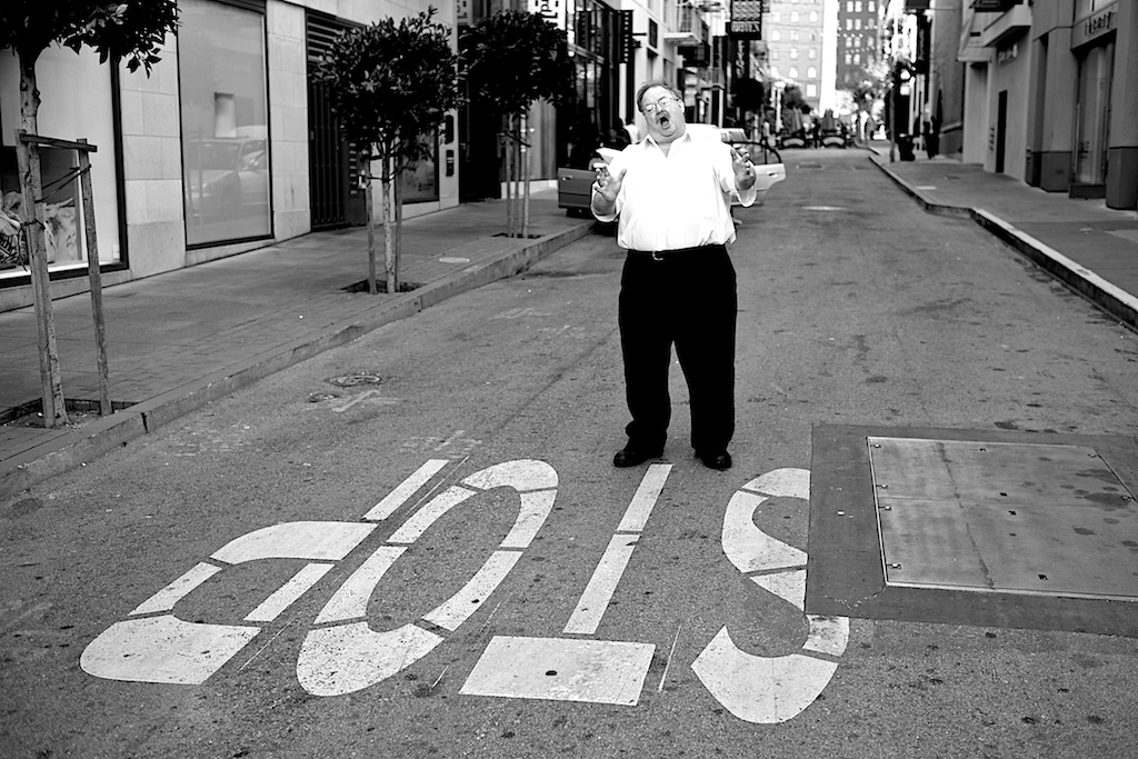 Il tenore di strada, San Francisco