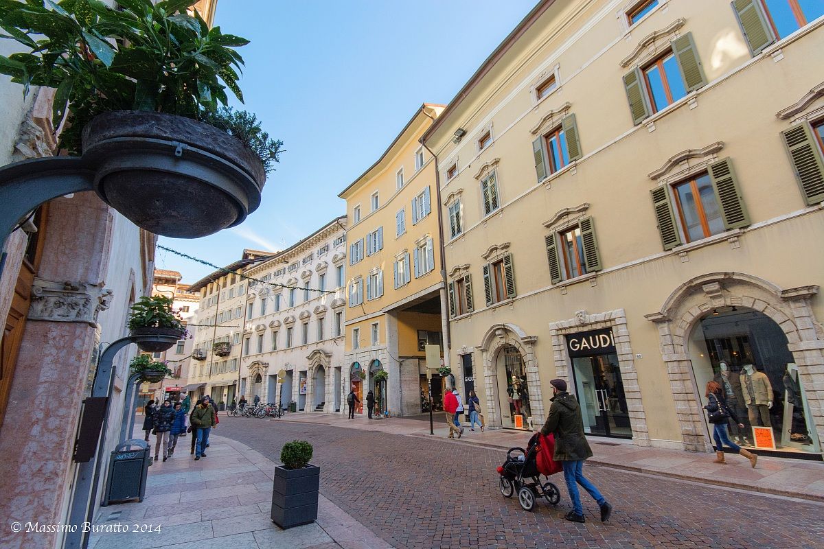 Trento e il suo caratteristico centro