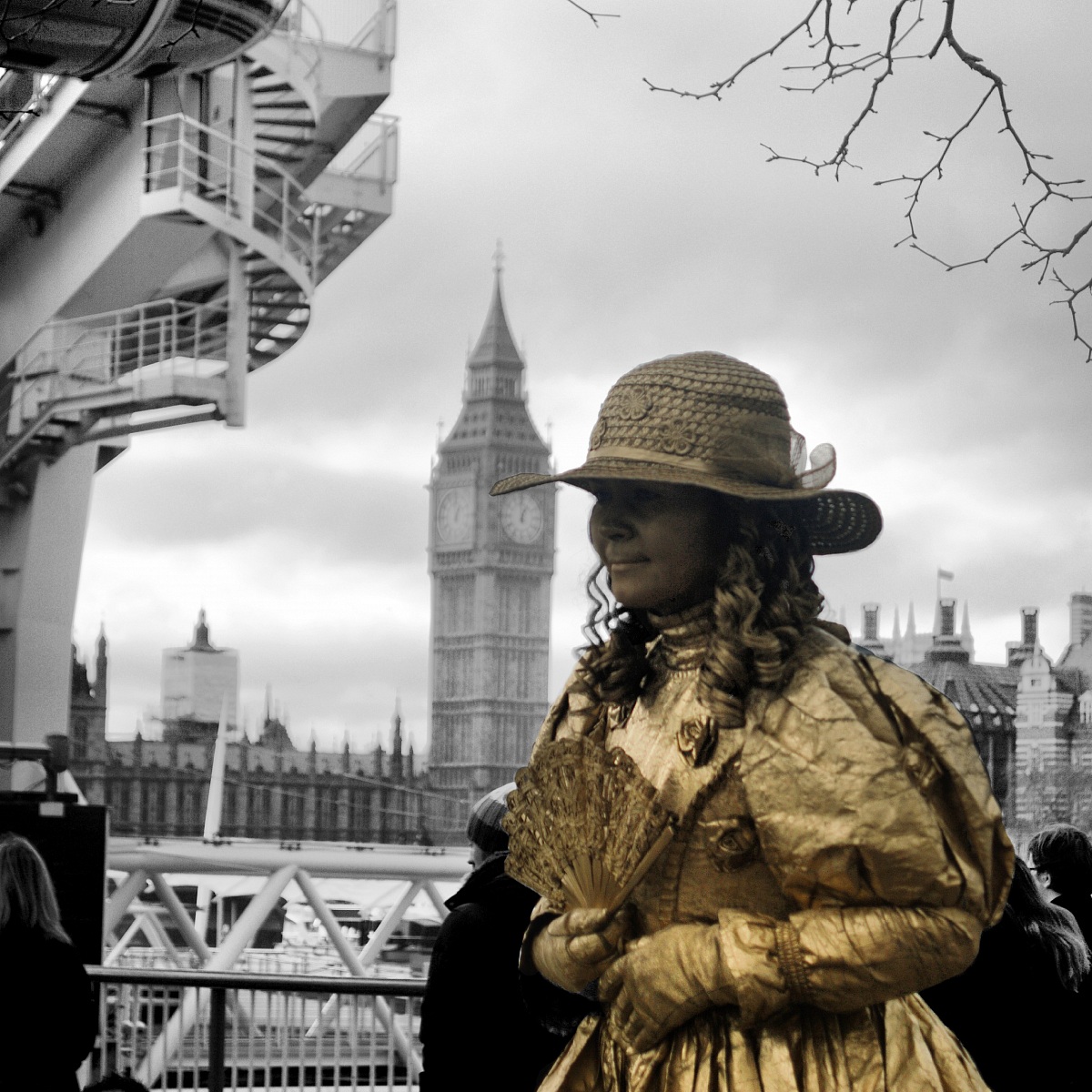 Big Ben in the distance!