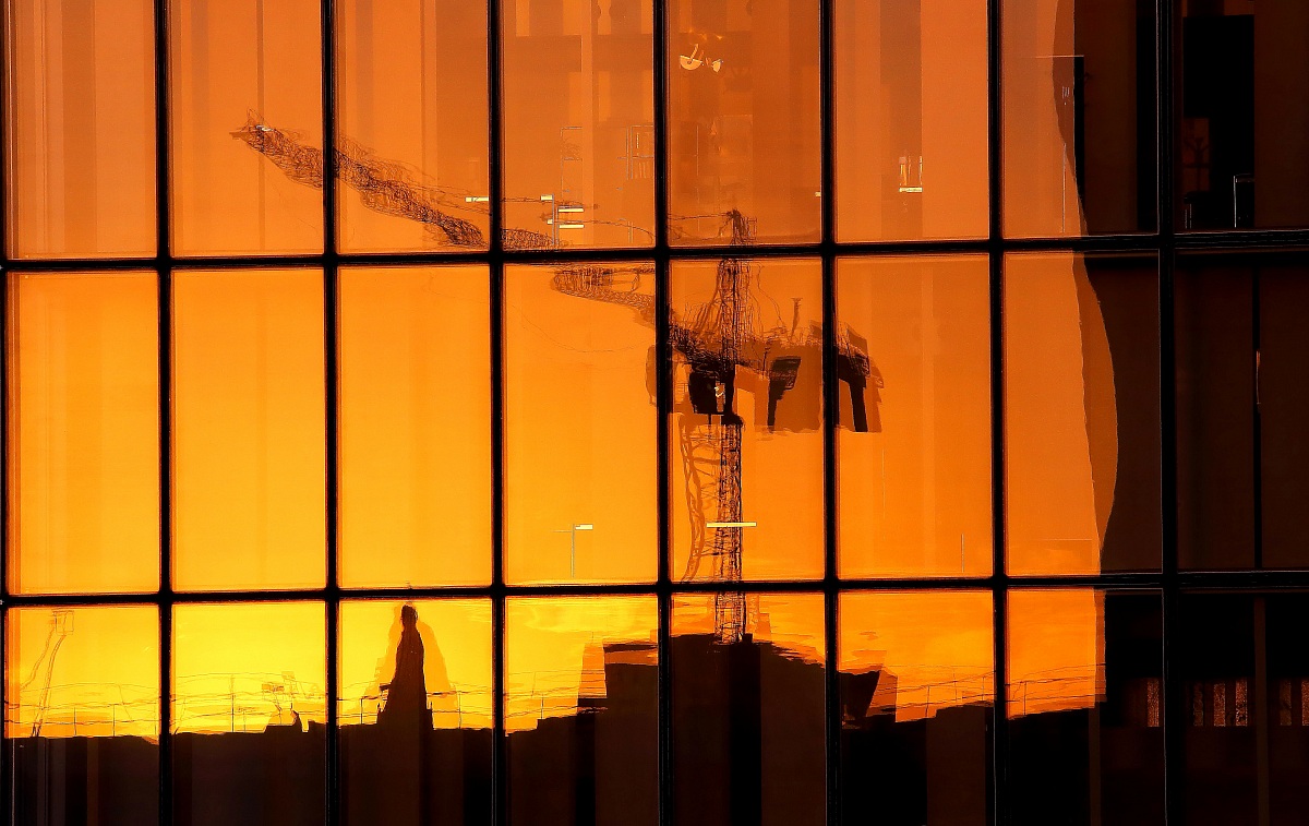 bibliothèque nationale, Paris - reflections