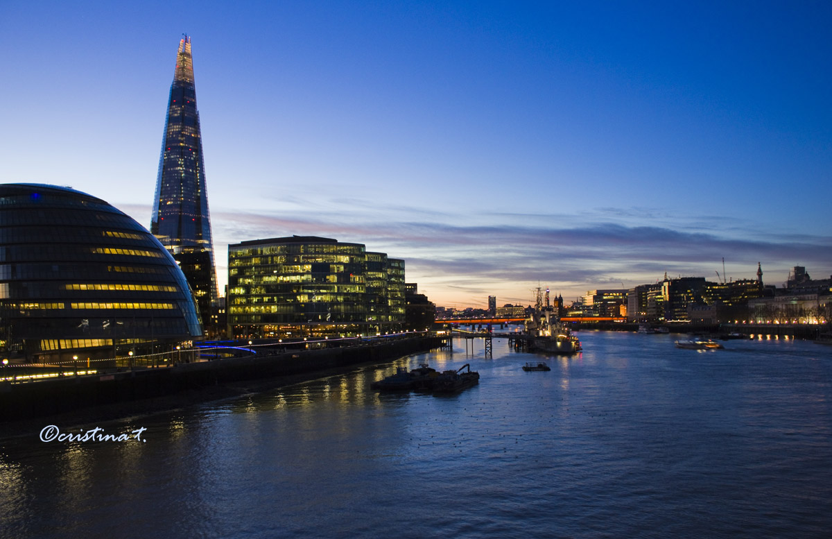 All'imbrunire... ( Londra)