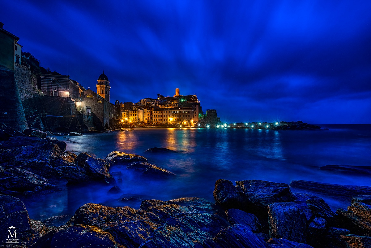 La Magia di Vernazza di Notte.