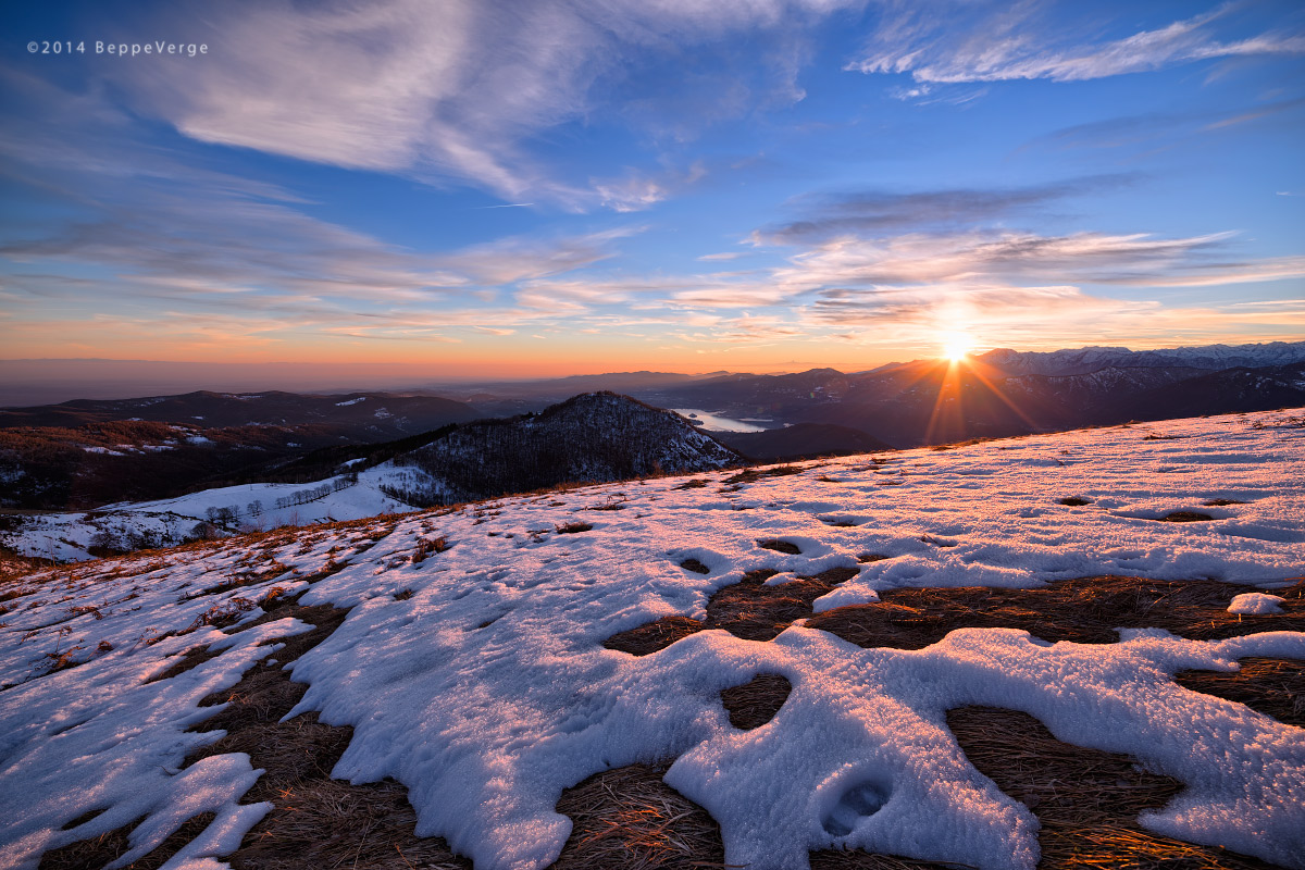 Sunset from Mottarone