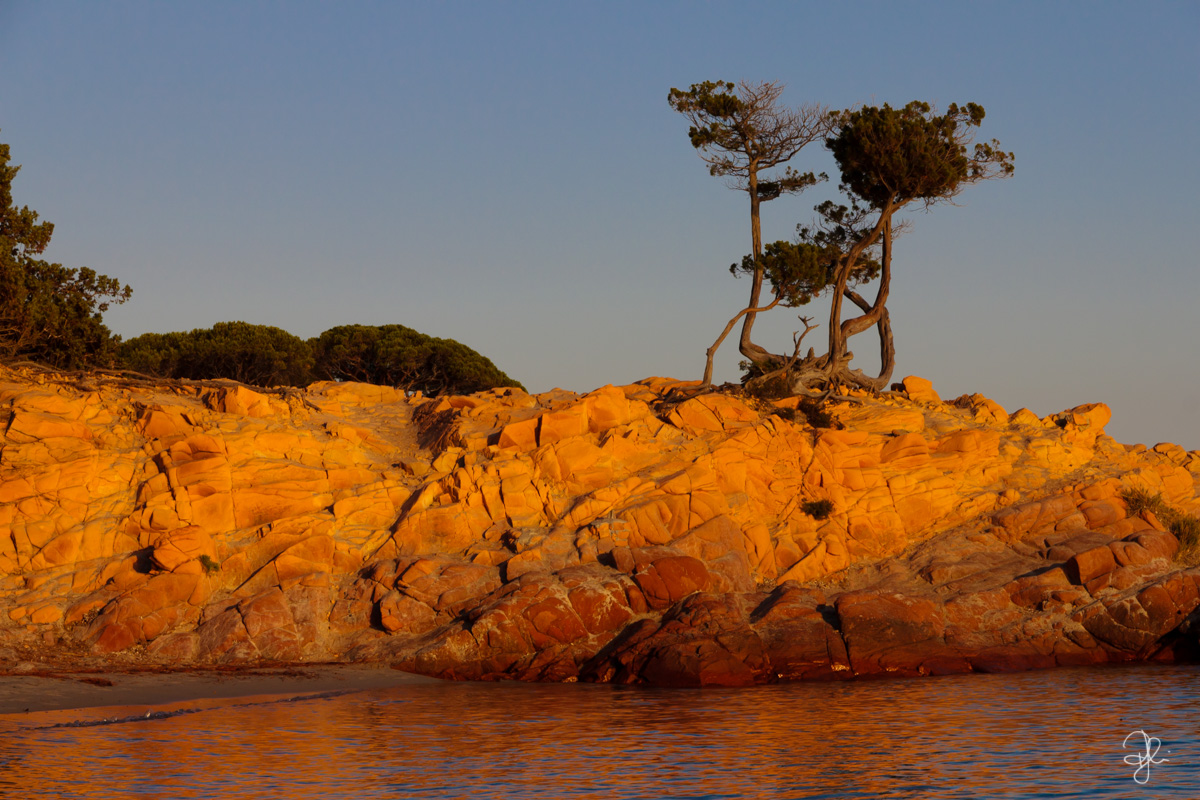 Tramonto a La Palombaggia
