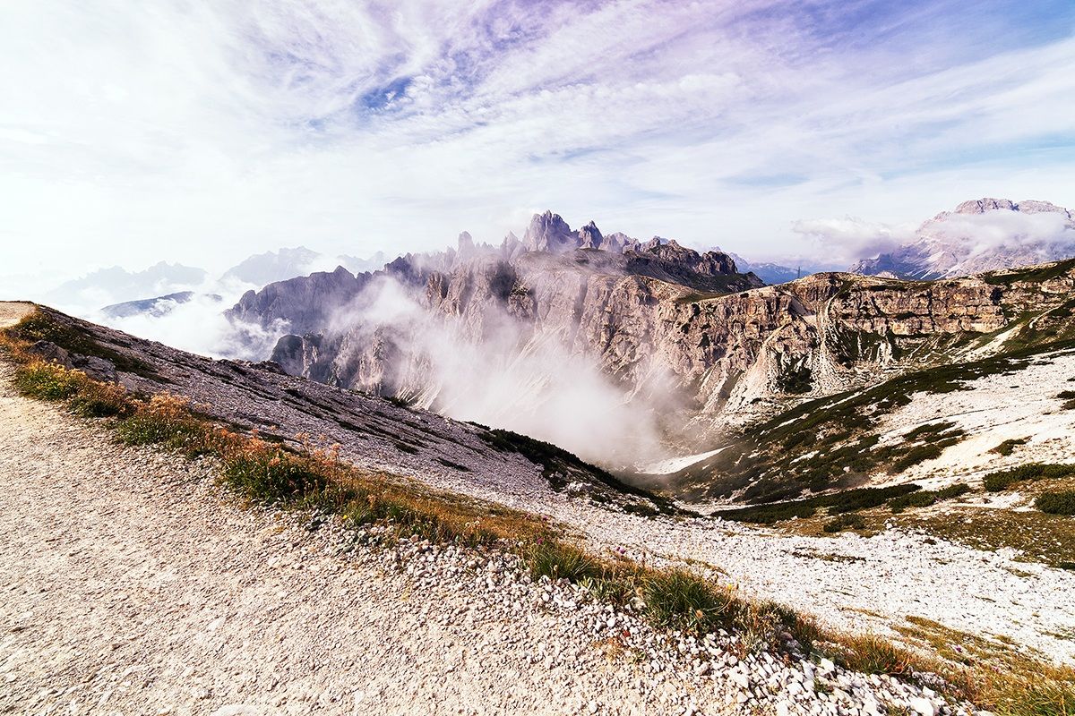 Returning from the three peaks