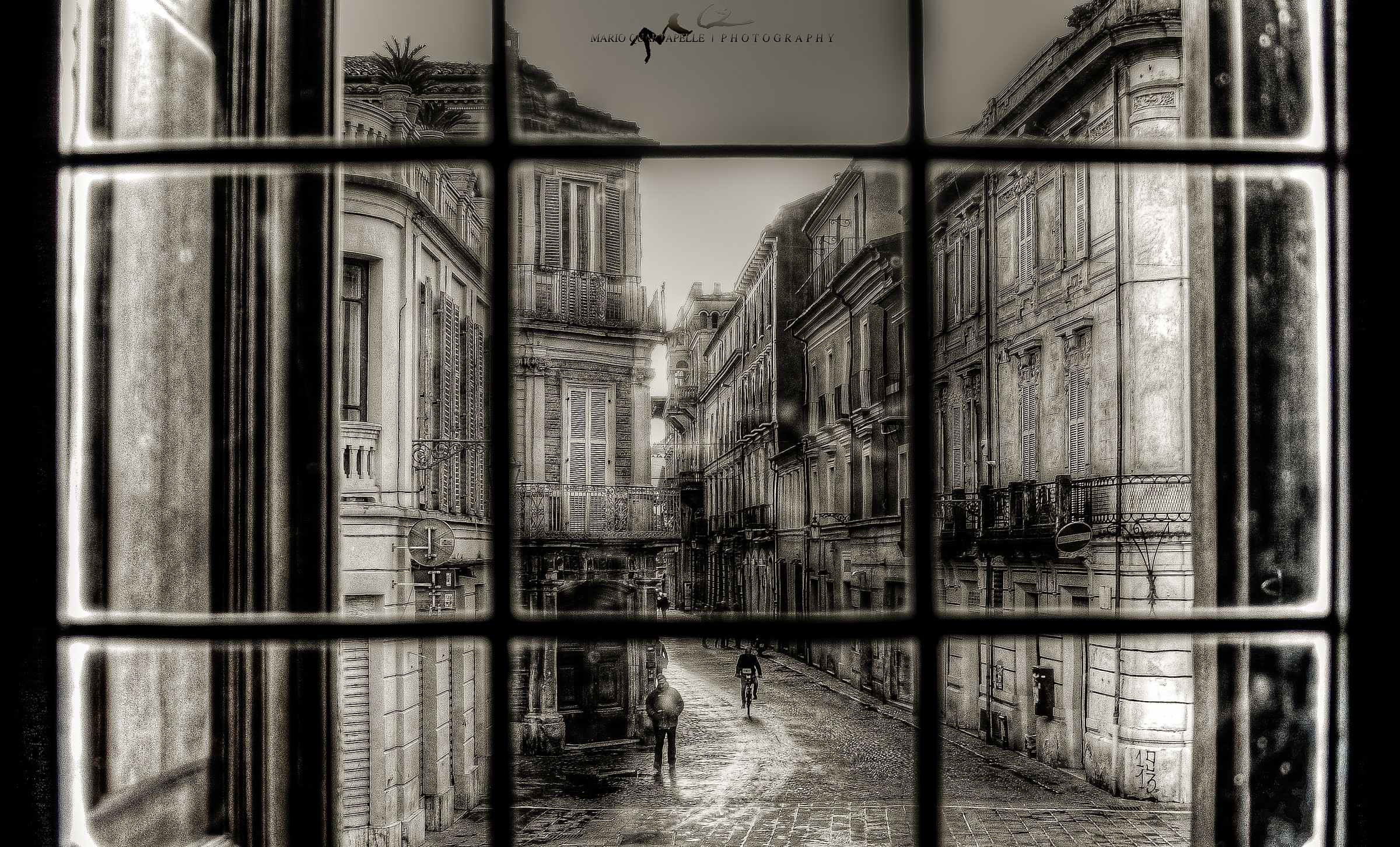 City in Black and White