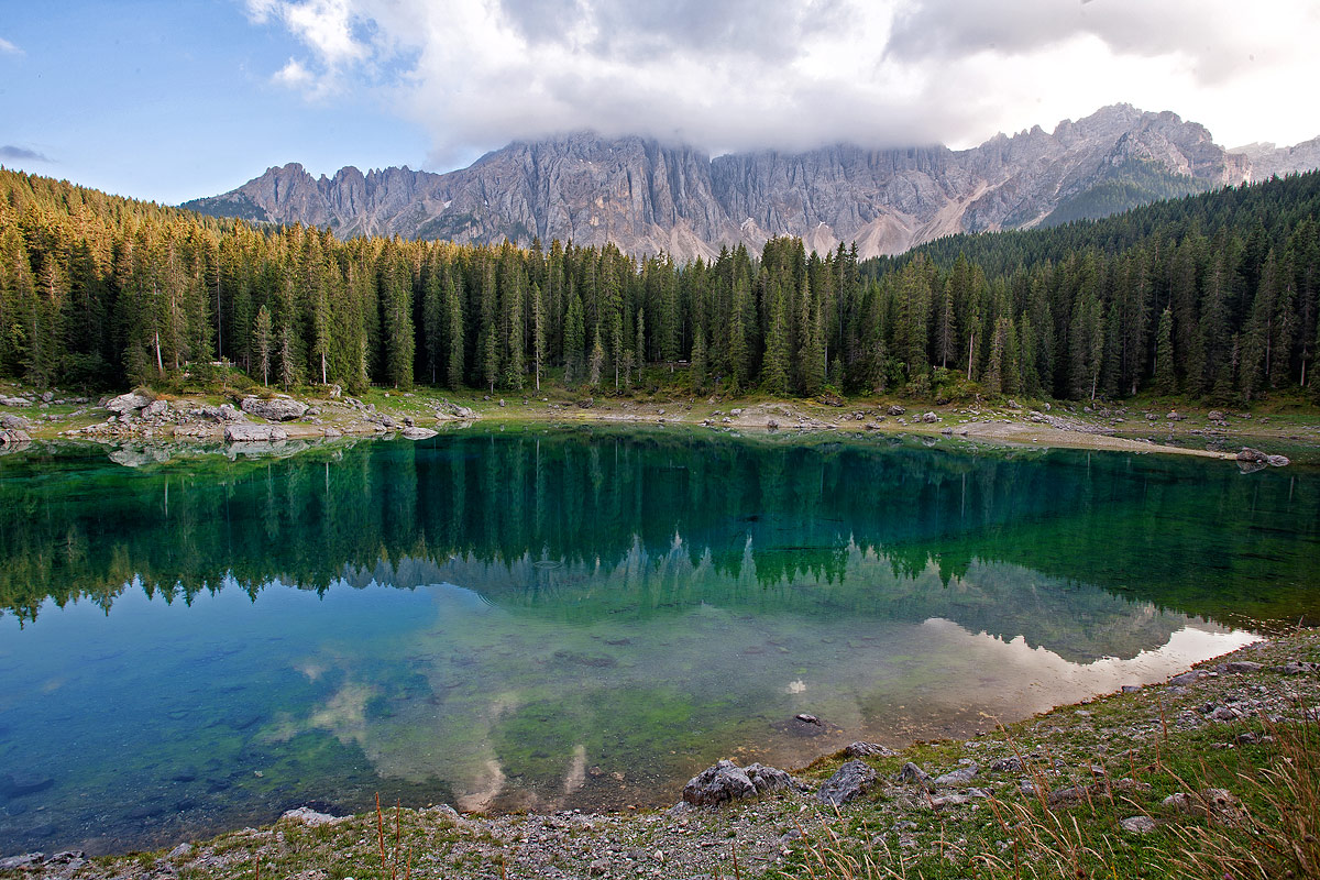 Luce serale al Lago di Carezza