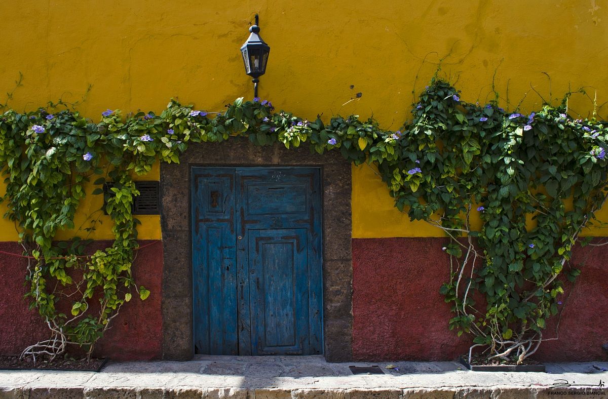 La porta  turchese - Messico
