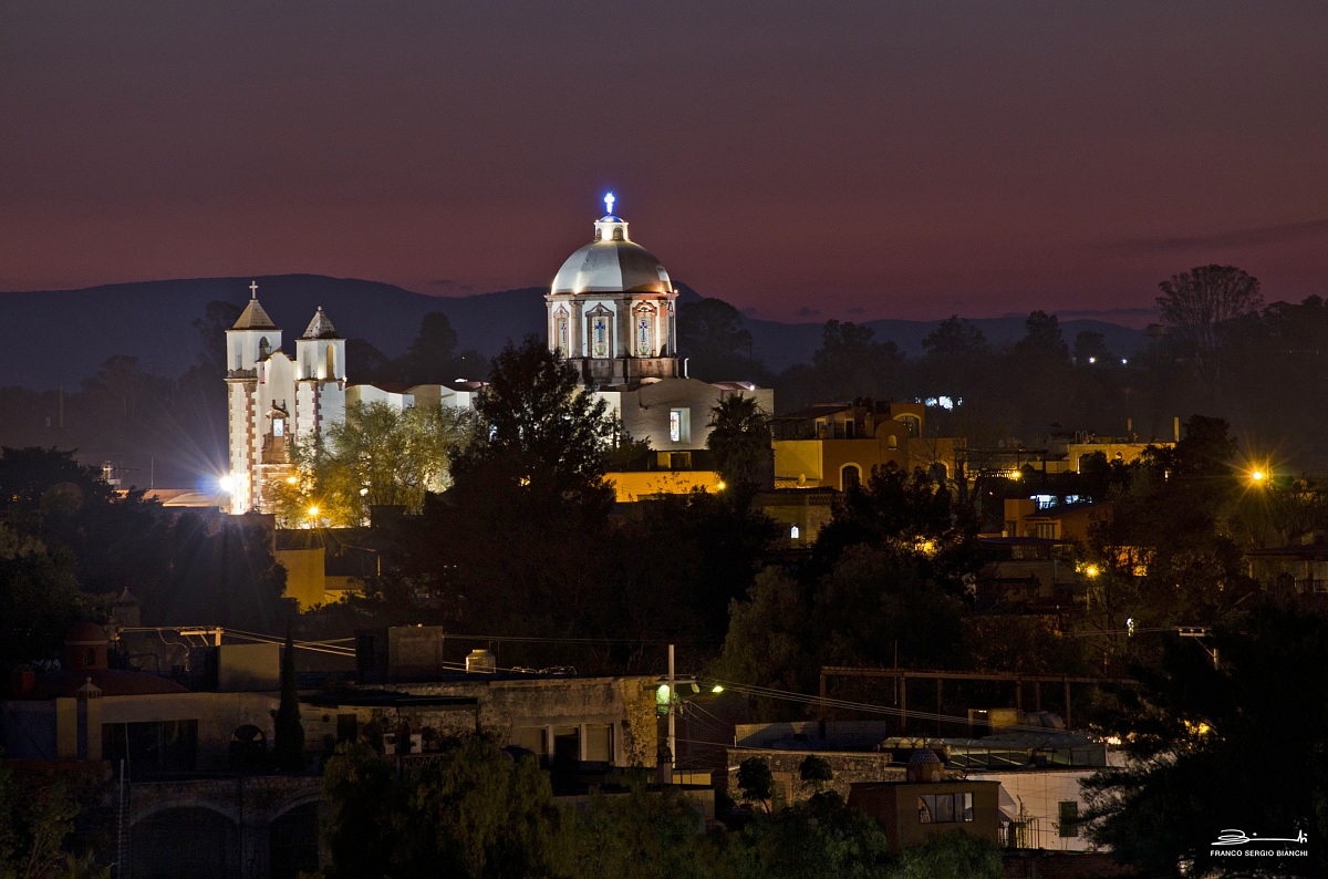 Tramonto su San Miguel de Allende - Messico