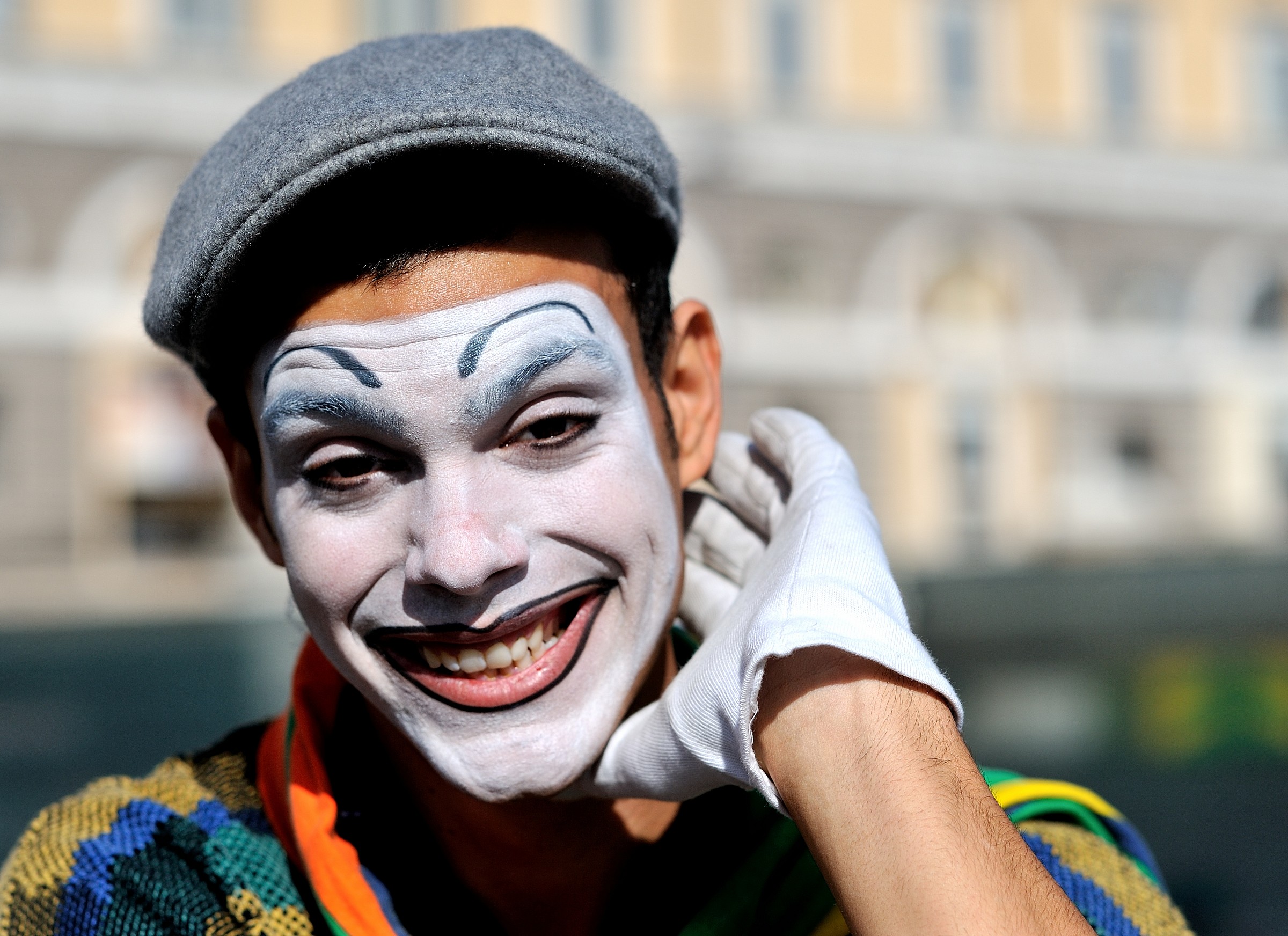 Rome - Piazza del Popolo Clown