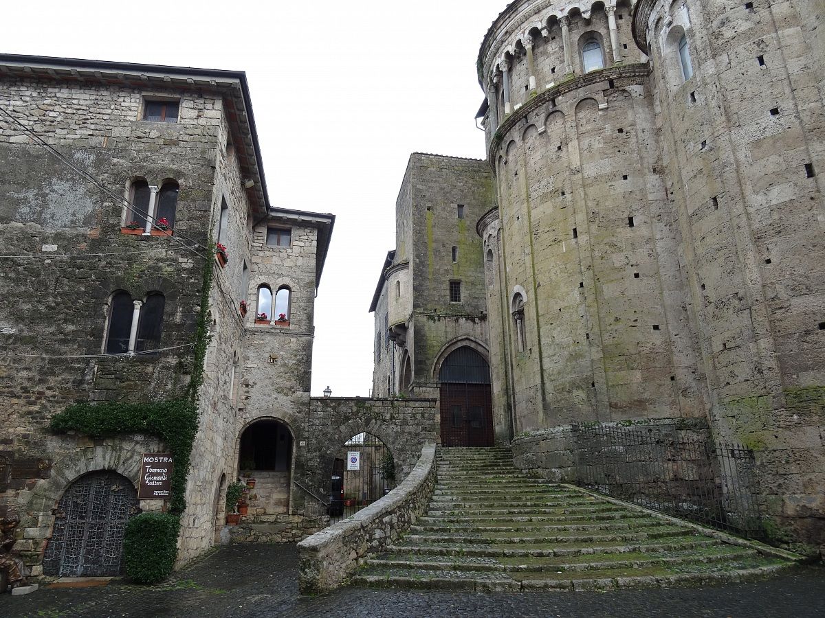 Staircase of the Cathedral of Anagni