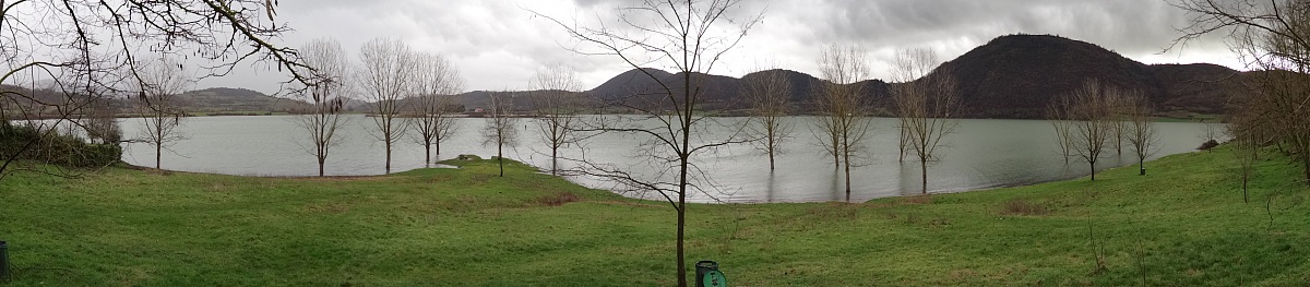 Panorama of Lake Canterbury
