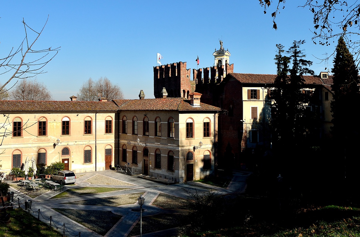 Il cortile del castello