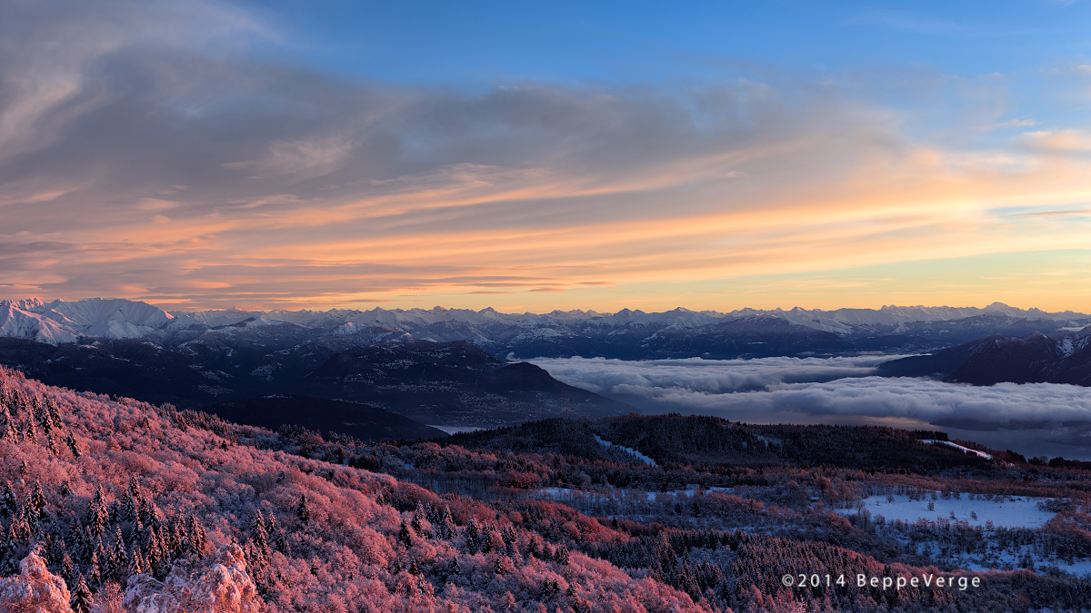 Sunrise in the Alps