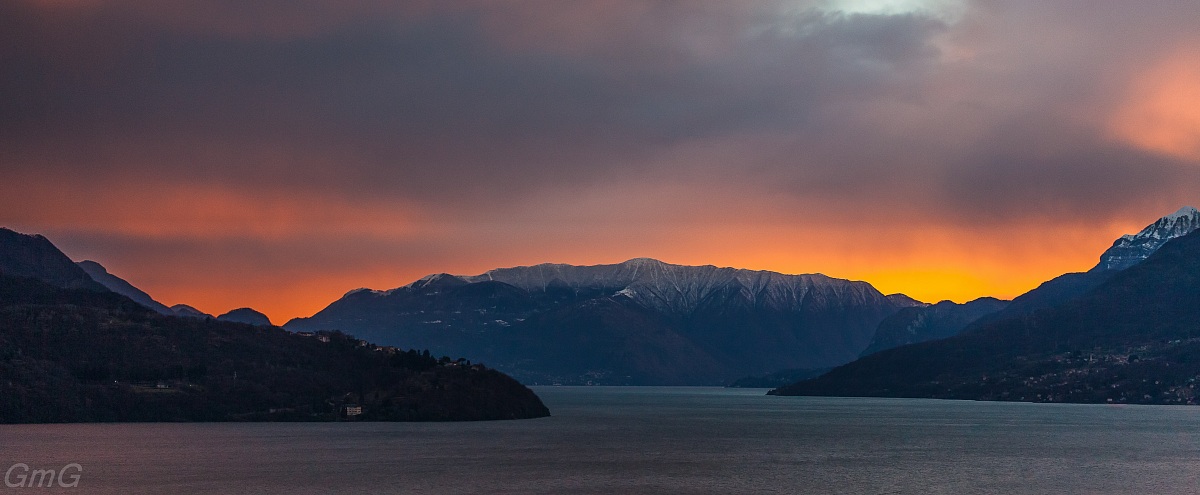 Il solito tramonto dalla mia finestra