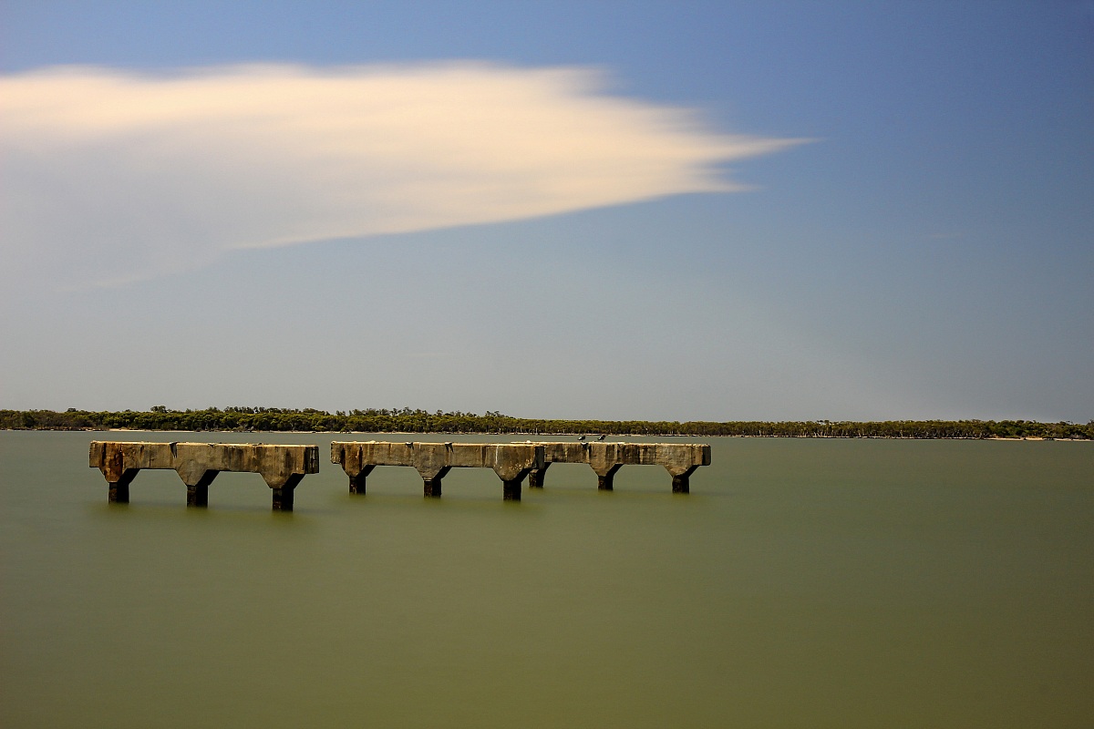 Old Bridge Piloni by Day
