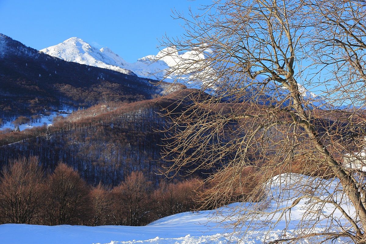 Le cime del Monte Cavallo