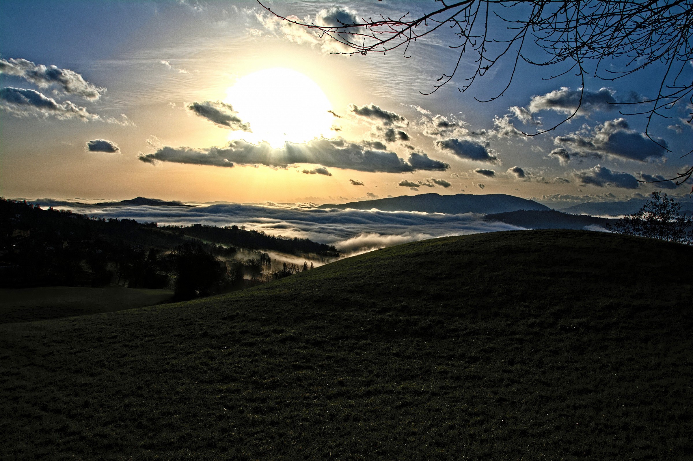 Alle prime luci del giorno