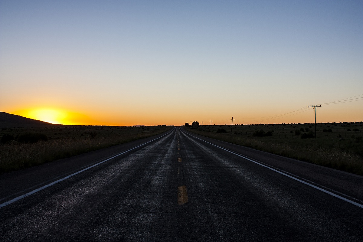 Sunset at Route66