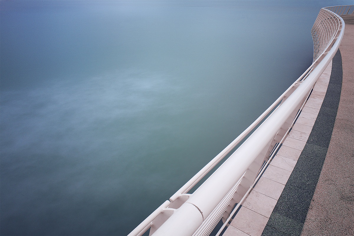 Handrail Above Sea I