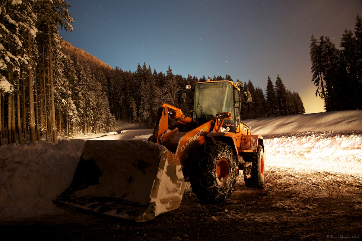Disturbando il trattor che dorme