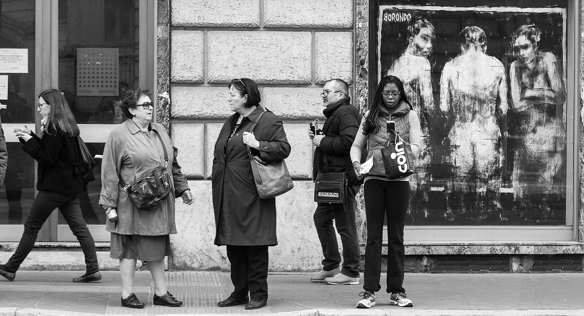 la tenda non c'è più