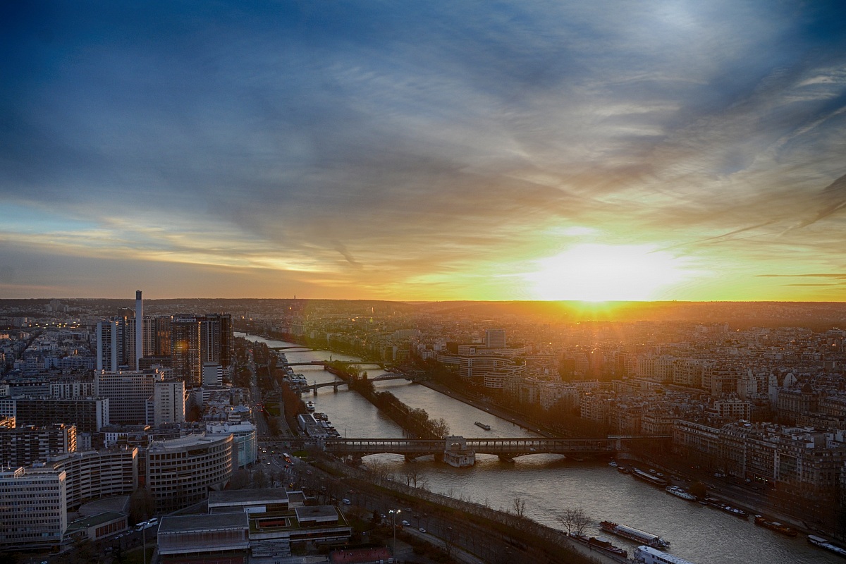 From the third floor of the Tour