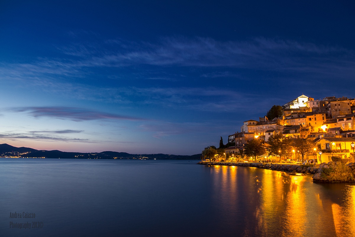 Lago di Bracciano on the night