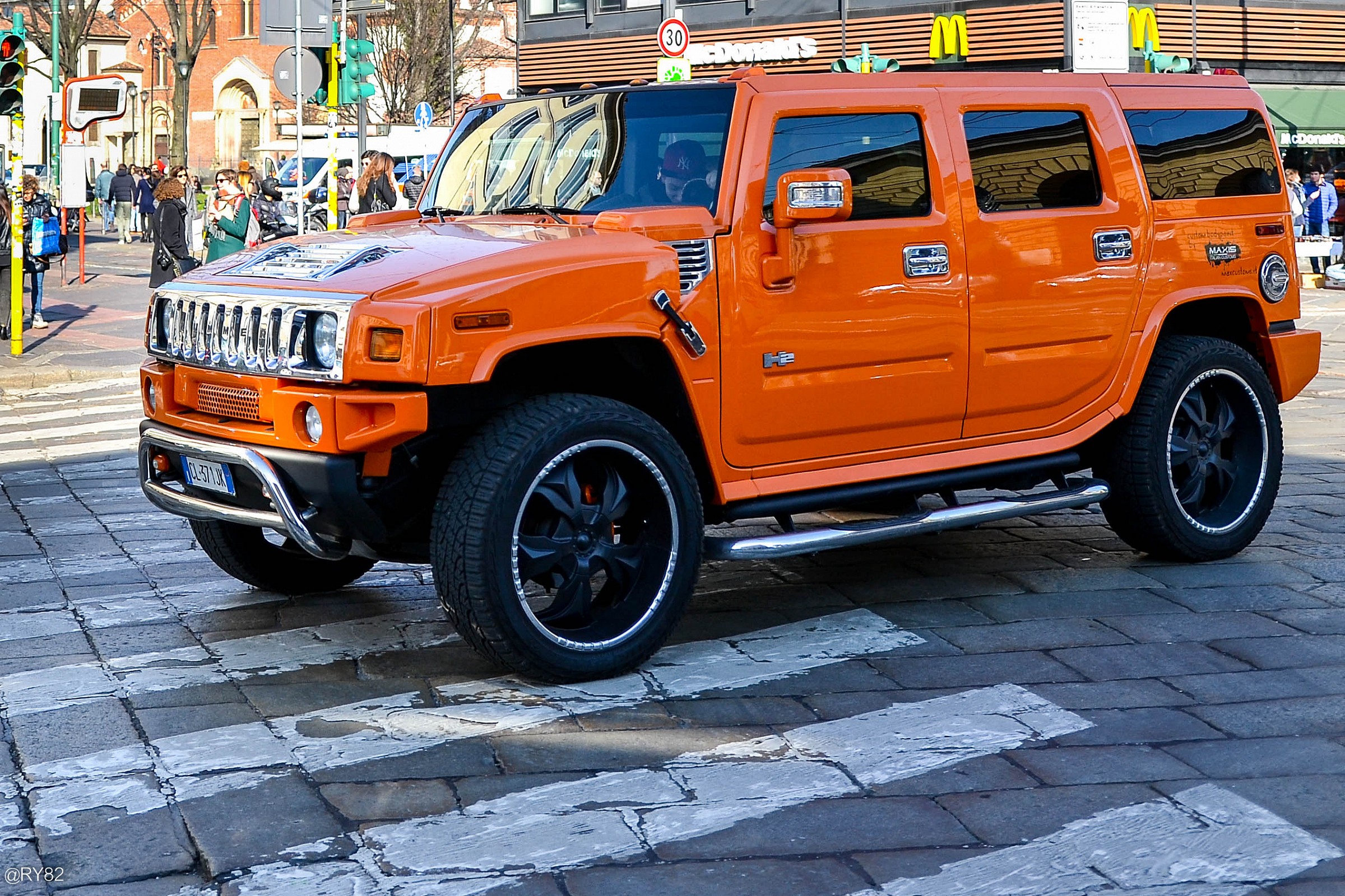 Orange Hummer