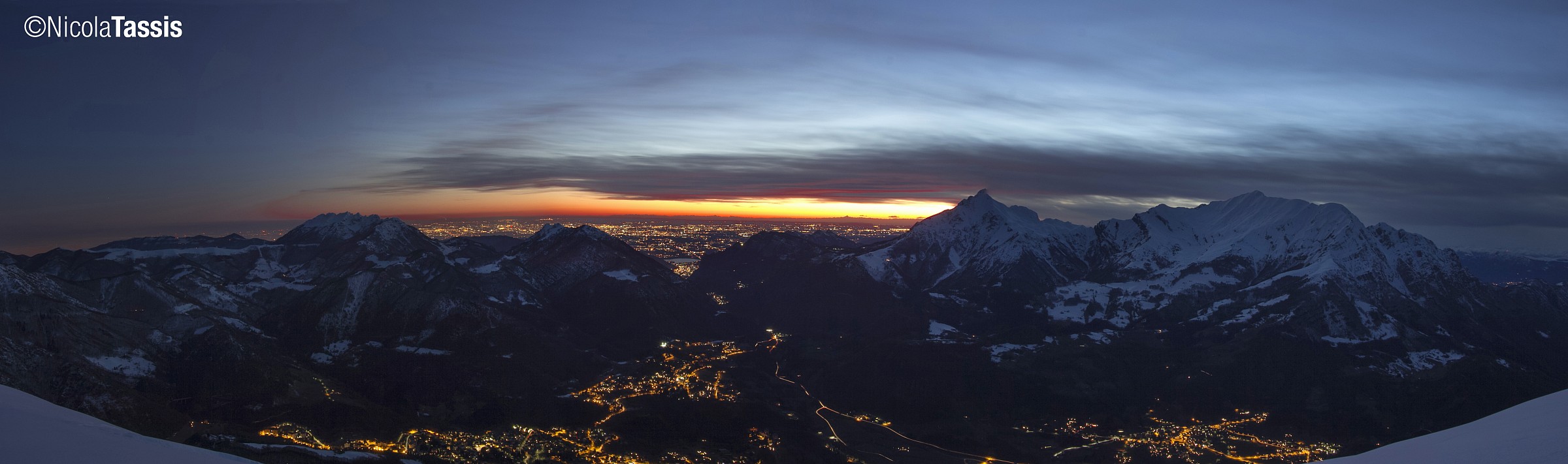 Tramonto ai Piani di Bobbio