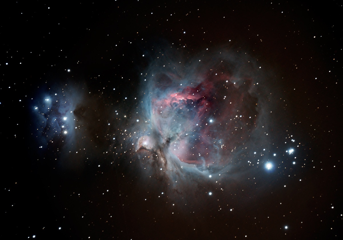 Prima di orione con nuovo apocromatico