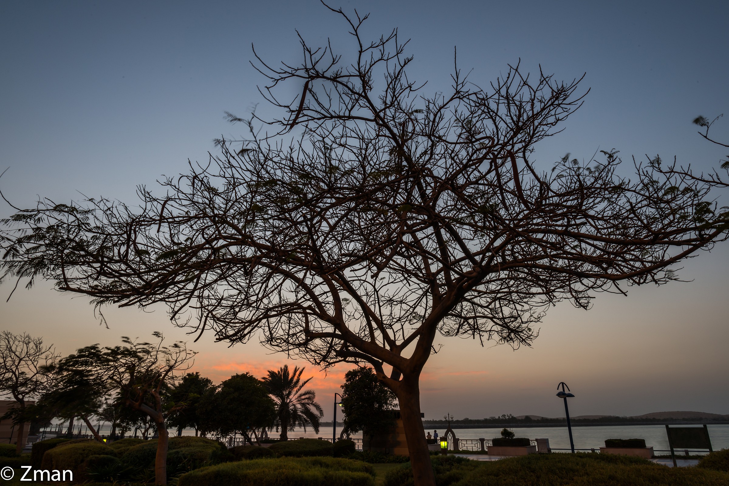 Sunset From The Corniche Promenade