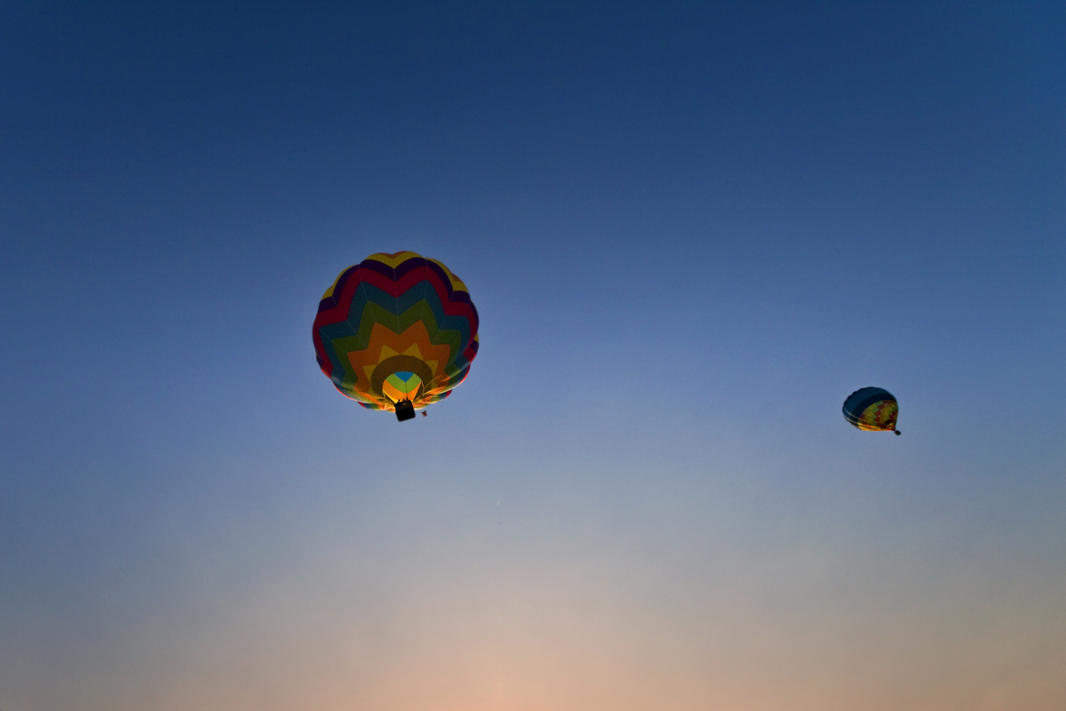 In... boundless flight...