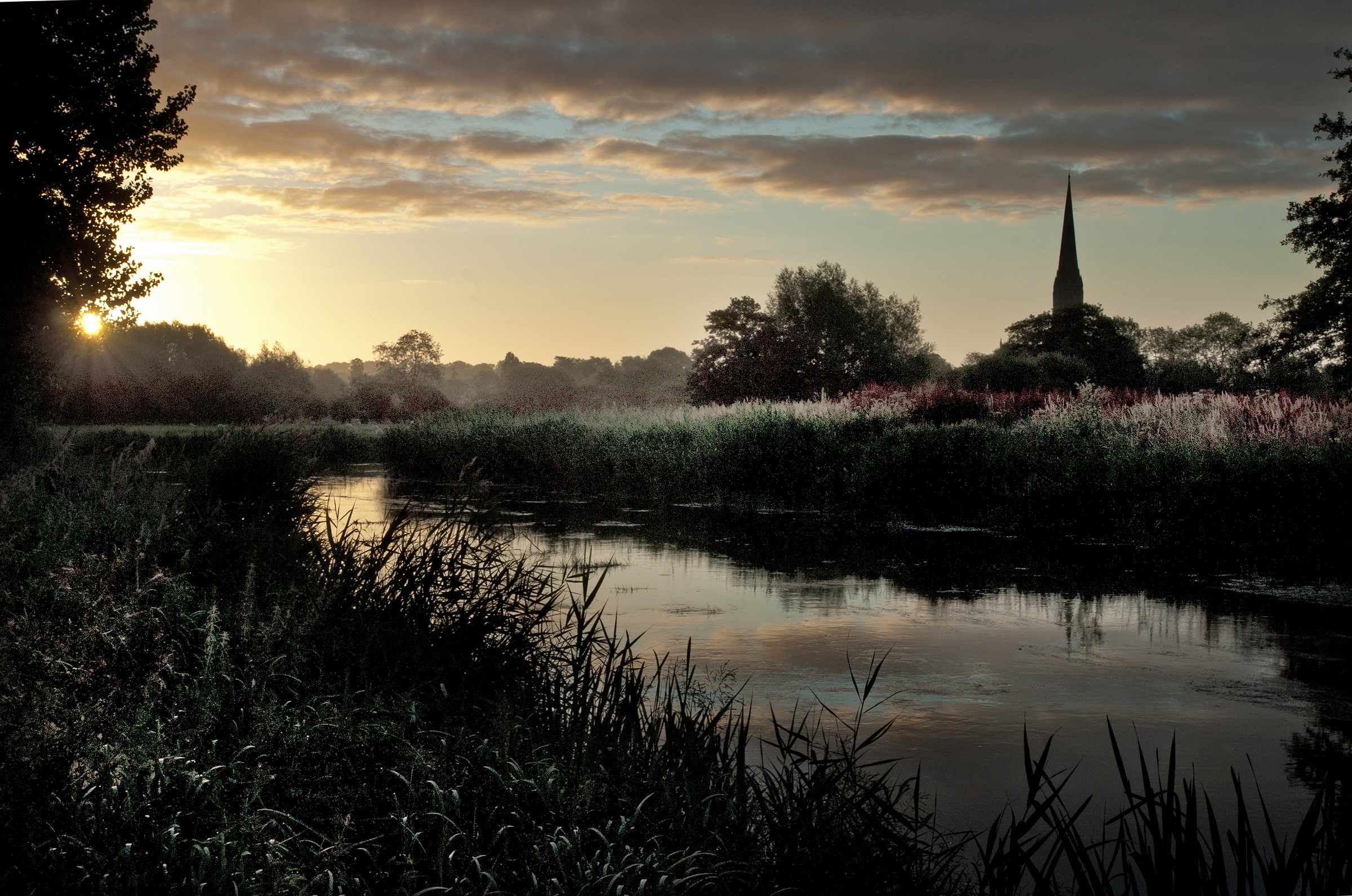 Salisbury Cathedral Sunrise
