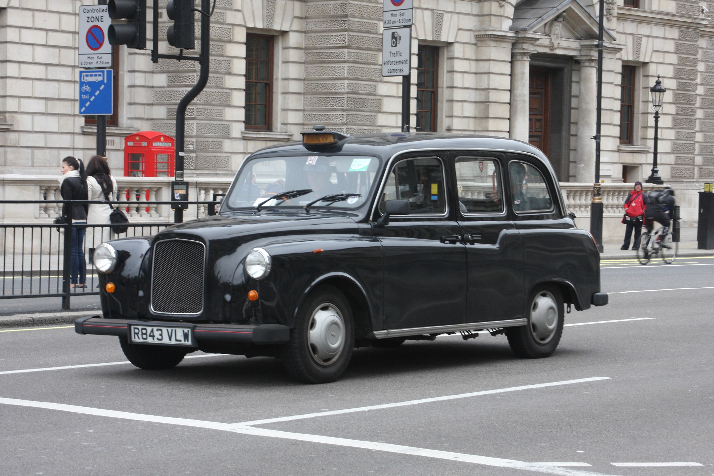 typical London taxi