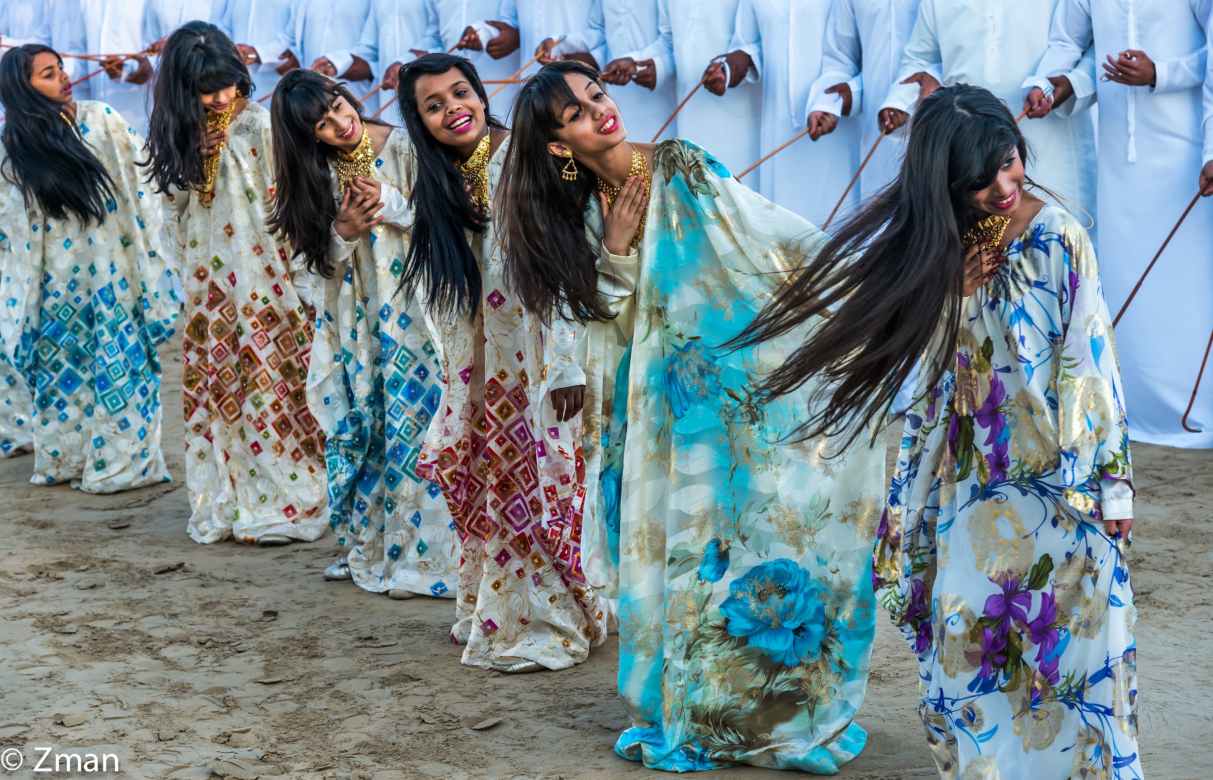 Local Dancers In a Traditional Dance
