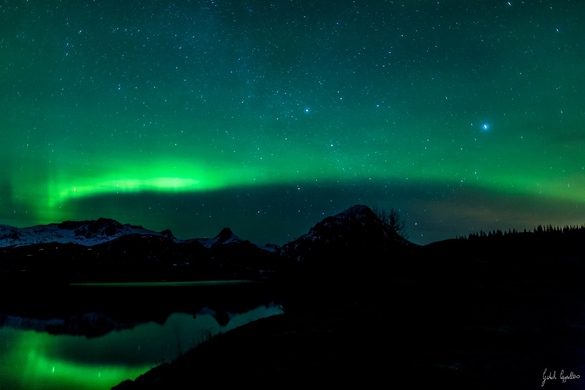 Aurora and Milky Way
