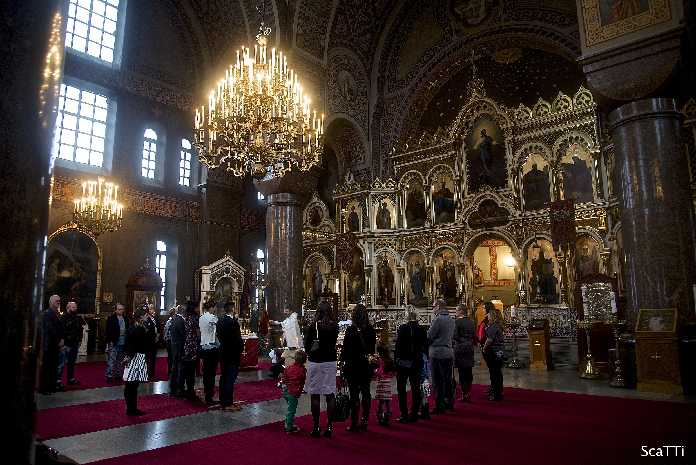Baptism in the Uspenski Cathedral
