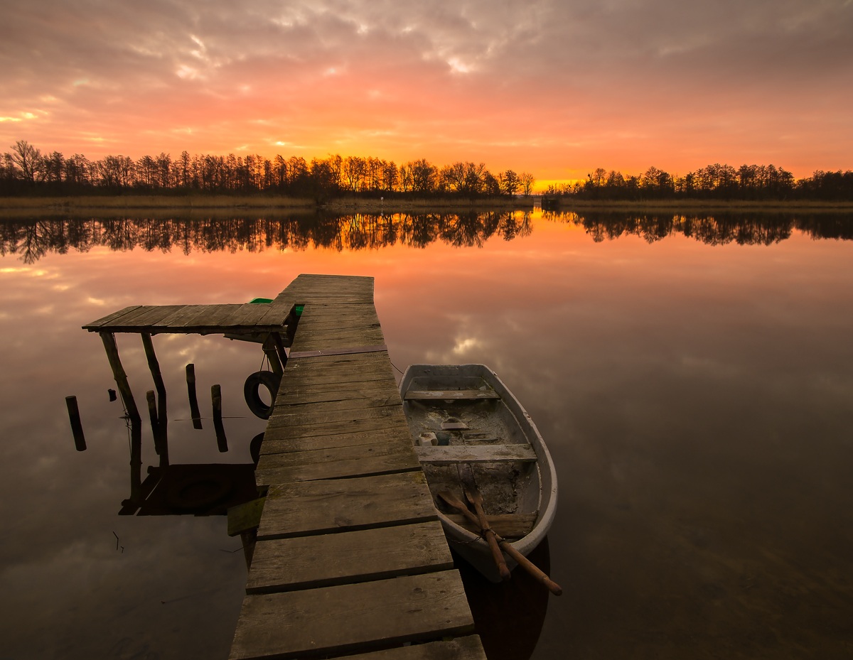 mattina sul fiume Odra