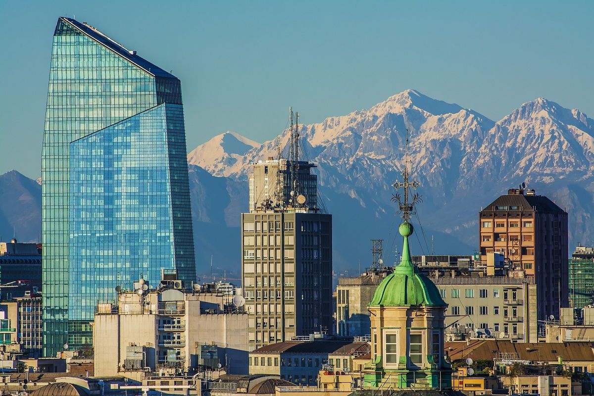 Le montagne a Milano