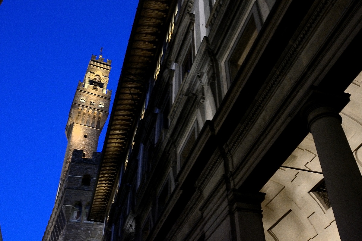 scorcio gli uffizzi