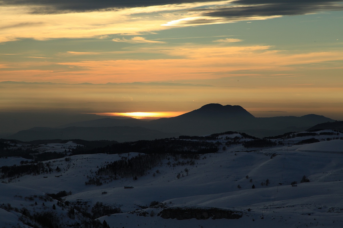 Il riflesso del lago...