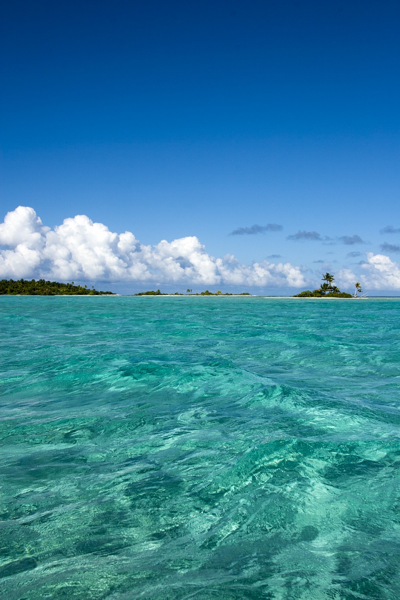 Fakarava Lagoon Turquoise Water - French Polynesia