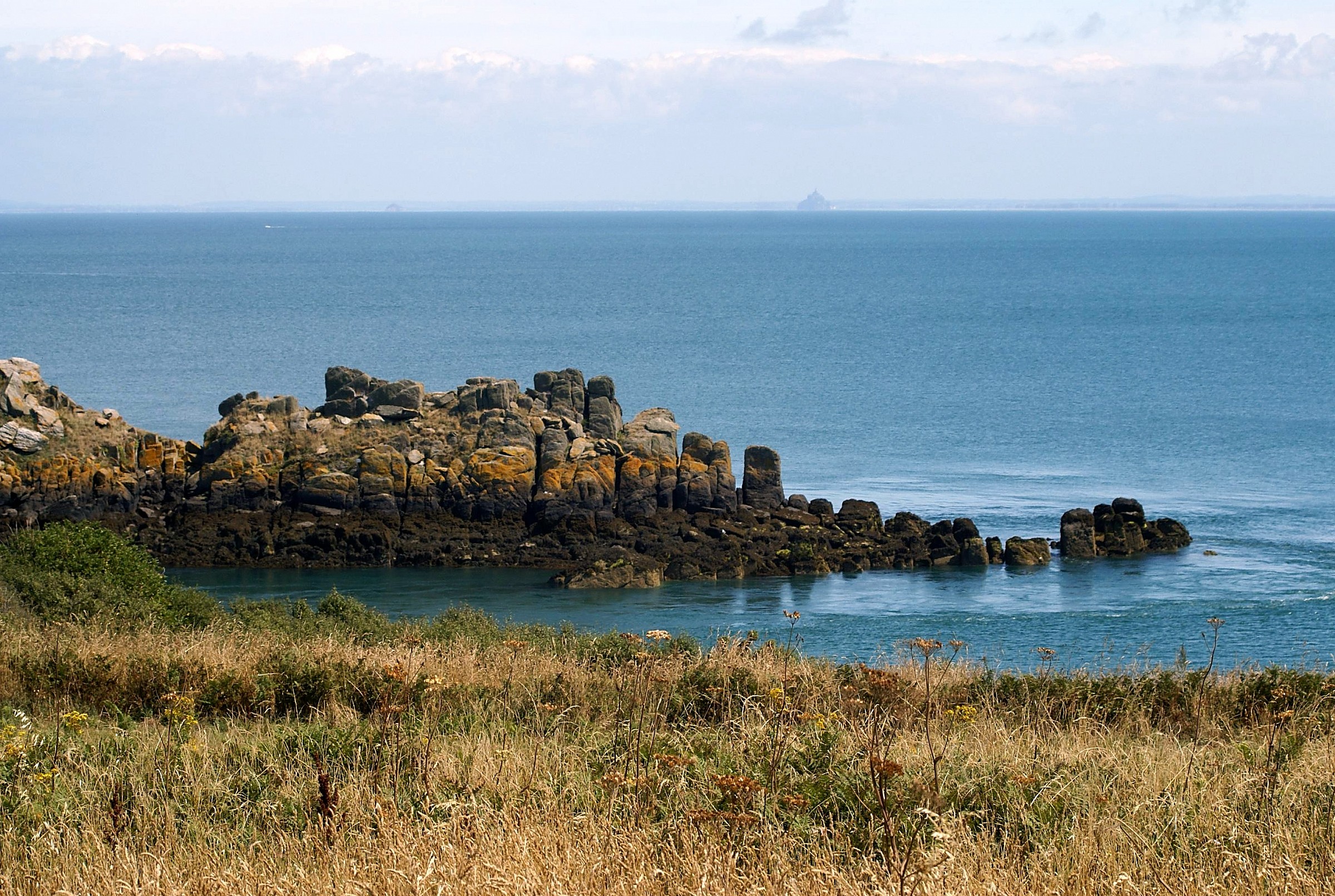 Looking away - Pointe du Grouin & Mont Saint Michel