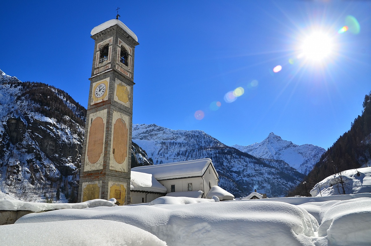 The church of Formazza